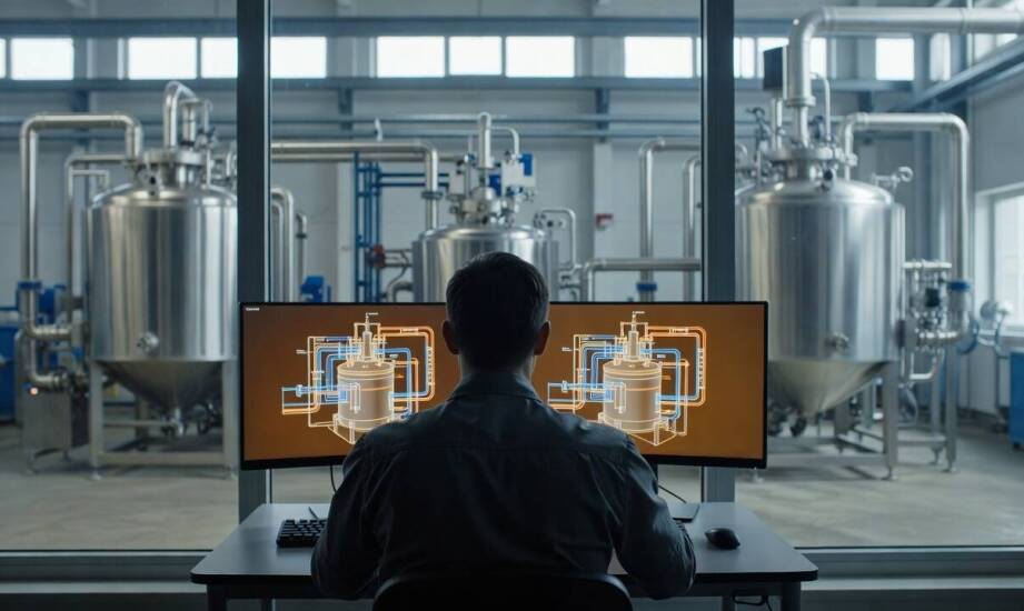 Cyfrowy bliźniak przed zmianą receptury: jak ocenić ryzyko w produkcji wsadowej
