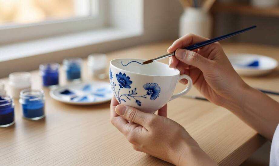 Jak ręczne malowanie, wypał i dedykacja nadają porcelanie wartość osobistego prezentu