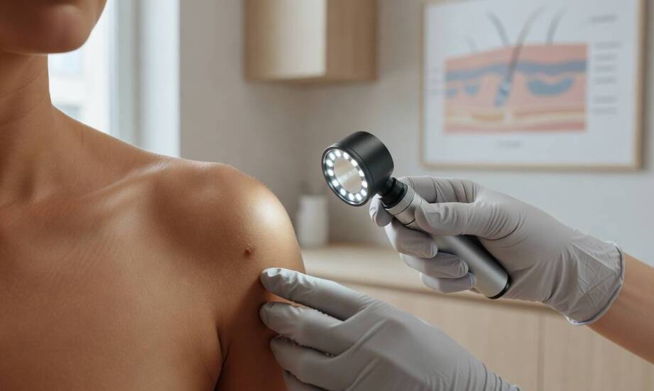 Kiedy znamię wymaga dermatoskopii i jak ocena zmiany wpływa na dalsze decyzje