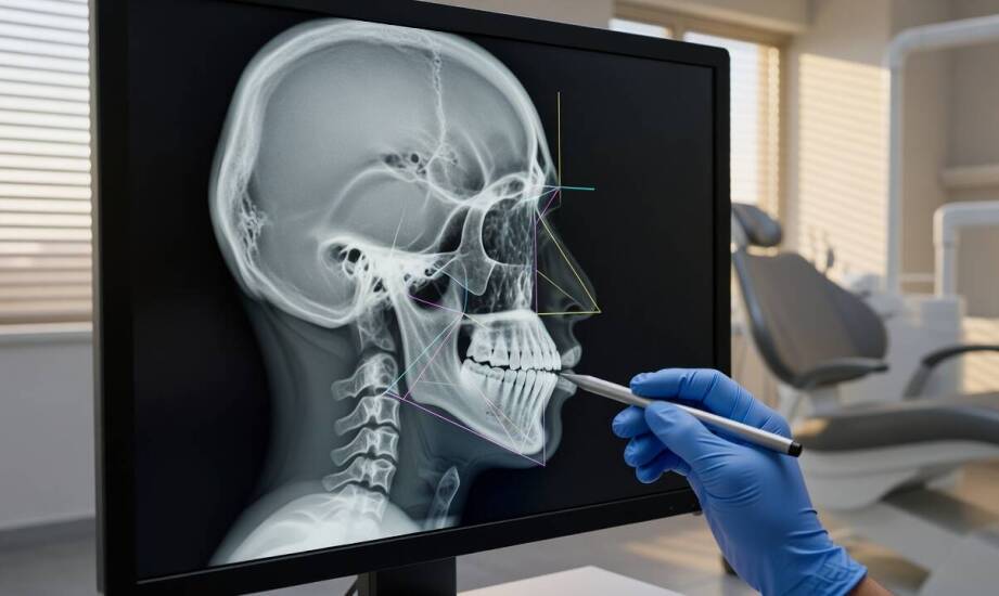 Jakie relacje anatomiczne pokazuje cefalometria i dlaczego mają znaczenie w ortodoncji