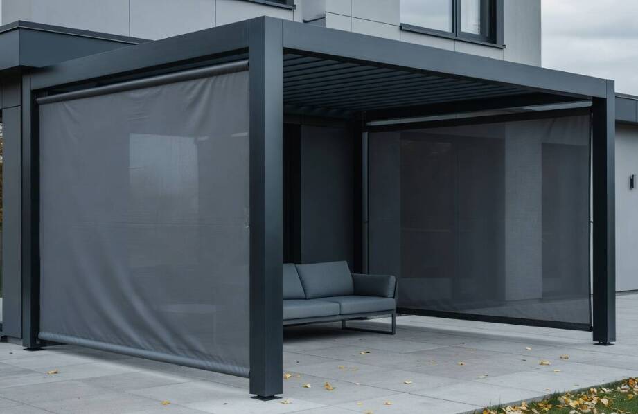 Pergola aluminiowa na tarasie — które cechy decydują o komforcie w zmiennej pogodzie