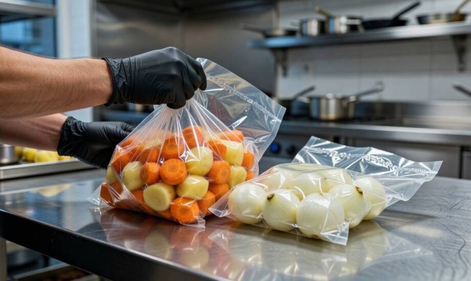 Jak dwustopniowe obieranie i pakowanie próżniowe stabilizują jakość warzyw okopowych w gastronomii