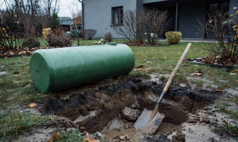 Dlaczego lekki zbiornik z laminatu sprawdza się na działkach bez kanalizacji i podmokłym gruncie