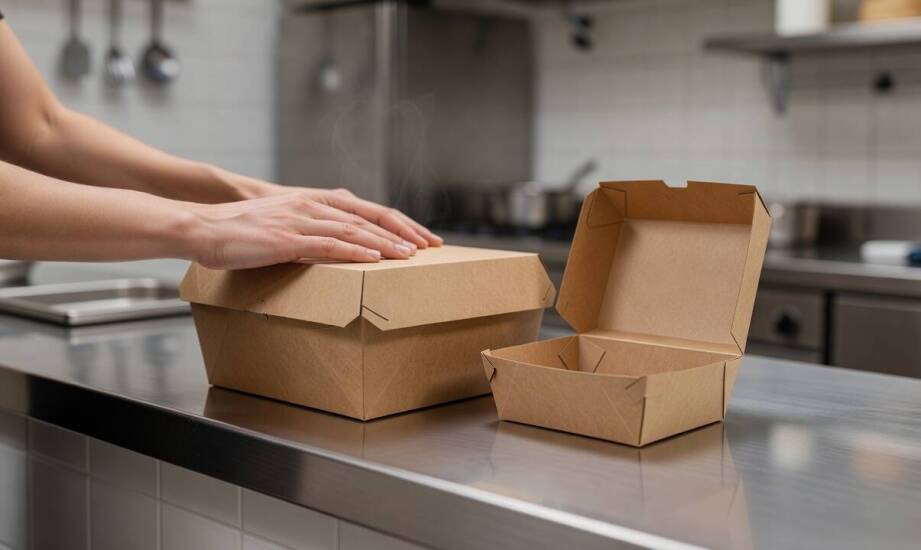 Jak pudełko na burgera i większy pojemnik obiadowy zmieniają sposób podania dań na wynos
