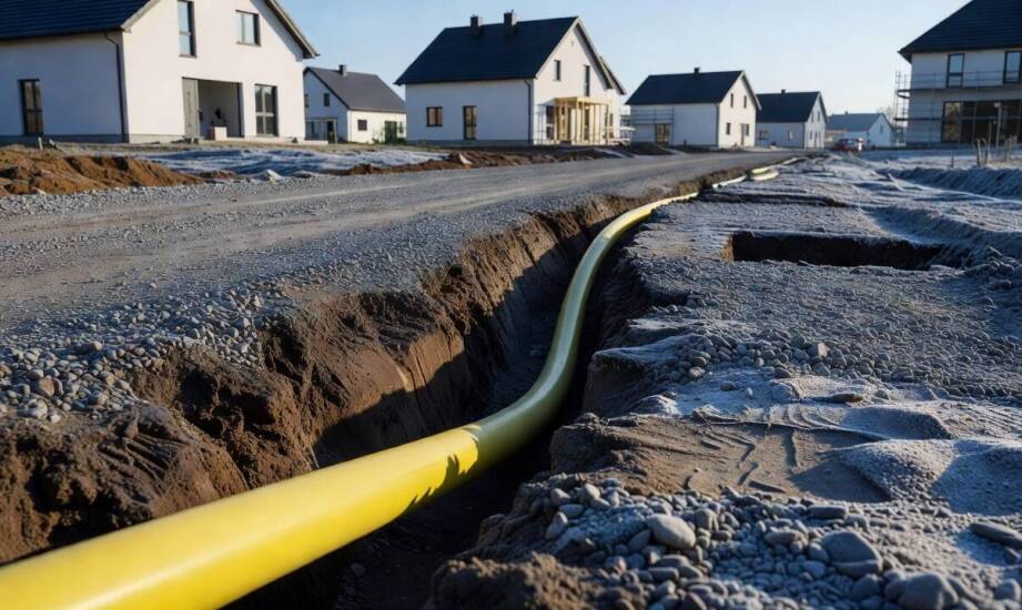 Budowa sieci gazowej dla osiedla domów jednorodzinnych — wytyczne dla deweloperów