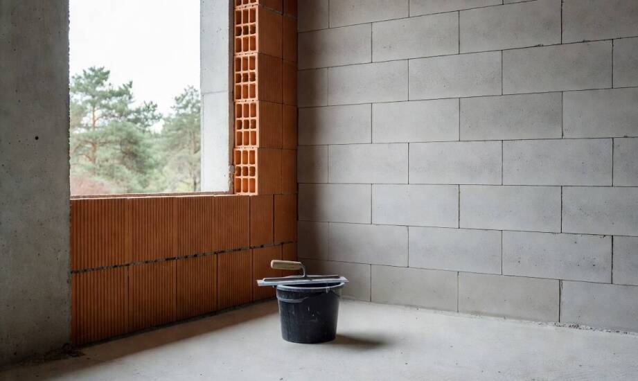 Parametry betonu komórkowego i pustaków ceramicznych a tempo oraz organizacja murowania ścian nośnych i działowych