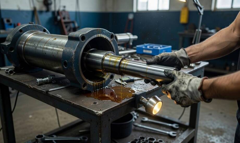 Uszczelnienia, tłoczysko i cylinder — które elementy przesądzają o zakresie prac przy siłowniku