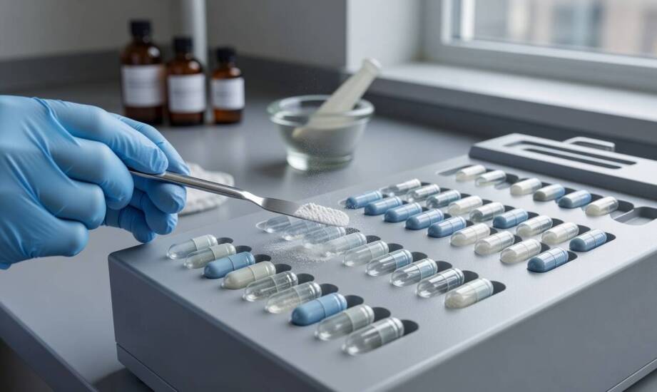 Twarde i miękkie kapsułki żelatynowe w recepturze aptecznej — różnice, pojemność i ograniczenia użycia