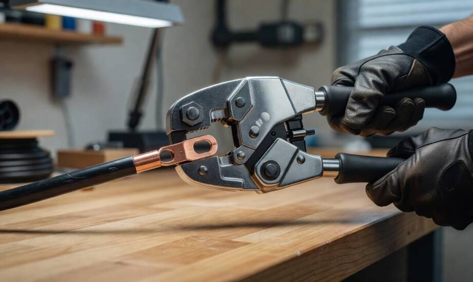 Co naprawdę decyduje o jakości zacisku w prasie hydraulicznej do kabli