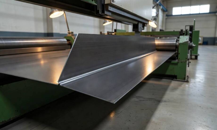 Jak cięcie blachy trapezowej na wymiar w zakładzie produkcyjnym eliminuje problemy ze szczelnością połaci dachowej