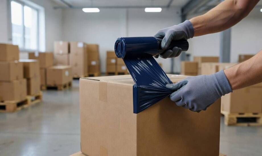 Jak grubość, kolor i rodzaj nawoju folii stretch wpływają na stabilność przesyłek kurierskich
