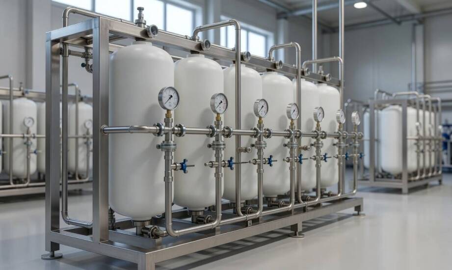 Jakie parametry wody wejściowej i docelowej przewodności decydują o doborze technologii demineralizacji w zakładzie przemysłowym
