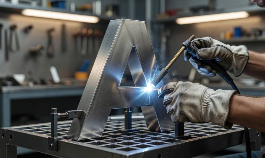 Od płaskiego arkusza do przestrzennej bryły — jak technologia cięcia i spawania warunkuje jakość metalowych znaków na elewacjach
