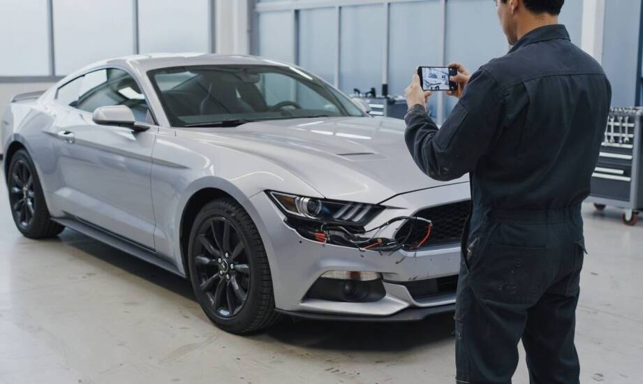 Pierwszy kontakt ze sprzedawcą — jak udokumentować uszkodzenia w Fordzie z USA przed wyceną elementów
