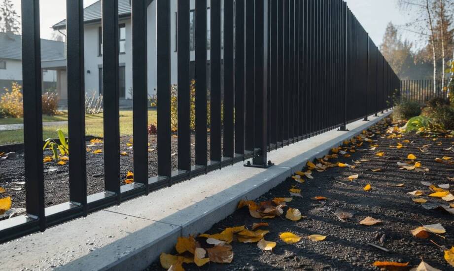 Ochrona stali przed wilgocią z gruntu — rola betonowej podmurówki w systemach panelowych i palisadowych