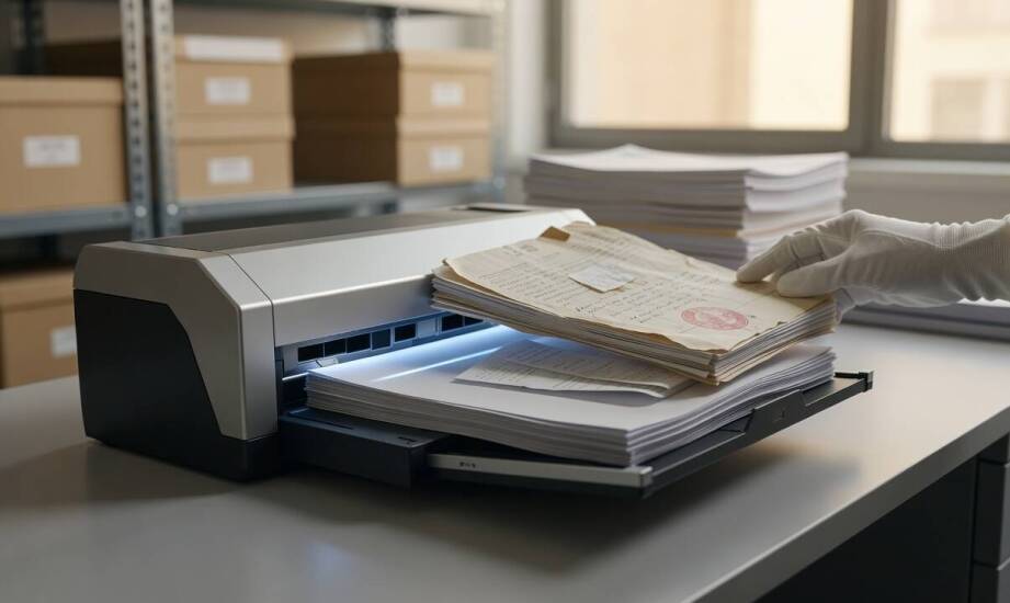 Dlaczego standardowe urządzenia biurowe nie sprawdzają się przy masowej digitalizacji zróżnicowanych akt firmowych