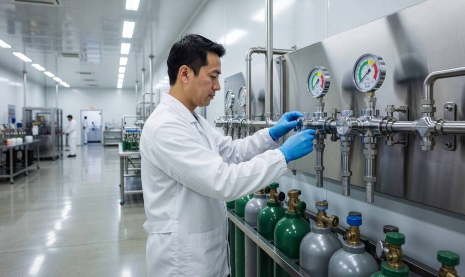 Dlaczego w zakładzie produkcyjnym gaz techniczny nie zastąpi wariantu z atestem dla branży spożywczej