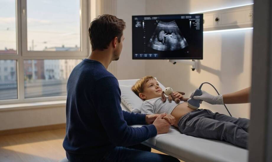 Od wywiadu po badanie USG — jak przebiega urologiczna diagnostyka obrazowa i fizykalna u dzieci