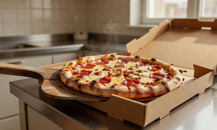 Pizza Rzeźnicka i Tortilla Farmerska — dlaczego wypiekane ciasto lepiej izoluje duże ilości mięsa w dostawie