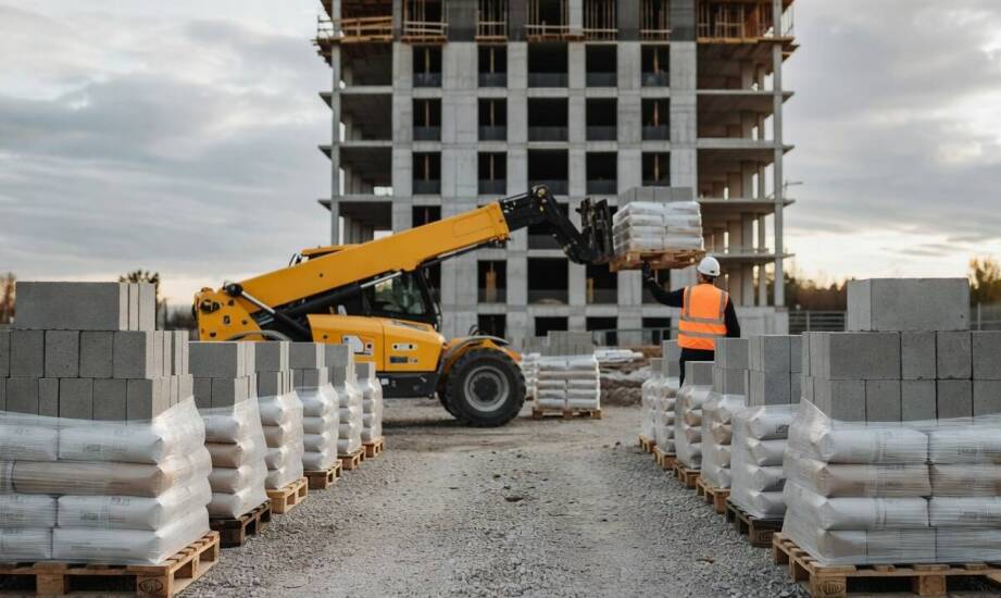 Logistyka zaopatrzenia placu budowy — jak harmonogramować dostawy materiałów, by uniknąć przestojów i strat
