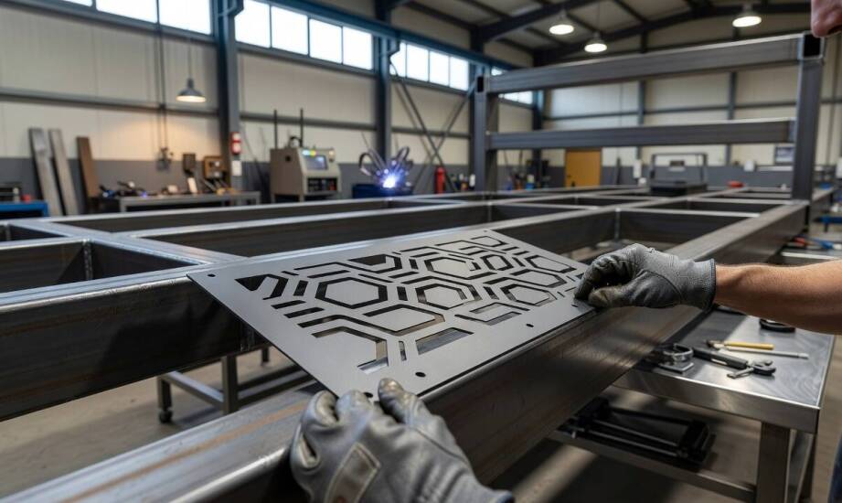 Przemysłowe wyroby z metalu — podział na elementy konstrukcyjne, maszynowe i osłonowe