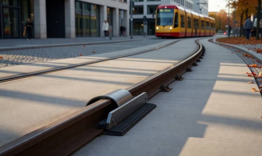 Dlaczego mocowanie szyny w torze tramwajowym decyduje o stabilności i hałasie