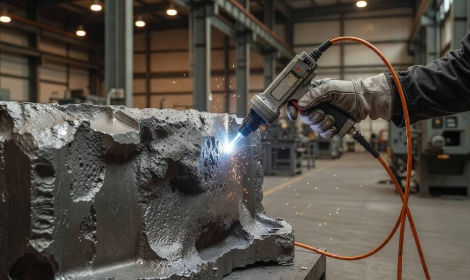 Znakowanie wielkogabarytowych detali — fizyka i zastosowania ręcznych głowic laserowych poza stacją roboczą