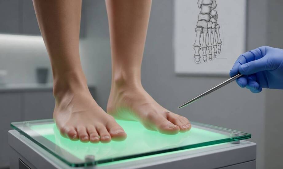 Jak stopień deformacji stopy i ocena biomechaniki decydują o wyborze metody korekcji palucha koślawego