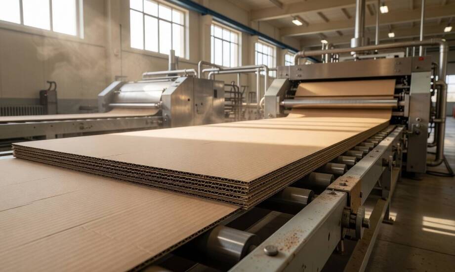 Droga od wstęgi papieru do gotowego pudła — etapy technologiczne wytwarzania tektury falistej