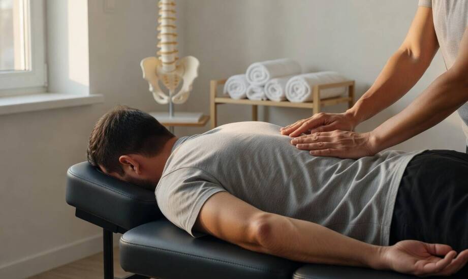 Przebieg pierwszej wizyty u chiropraktyka — jak wygląda diagnoza i manualne korygowanie kręgosłupa