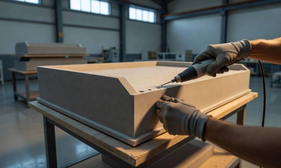 Od dokumentacji 3D do gotowej obudowy — etapy realizacji zlecenia w przemysłowym zakładzie przetwarzającym laminaty