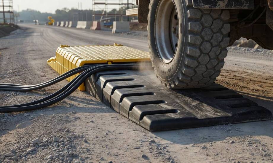 Mechanika rozpraszania nacisku — jak konstrukcja najazdu chroni przewody przed zmiażdżeniem na drogach dojazdowych i placach