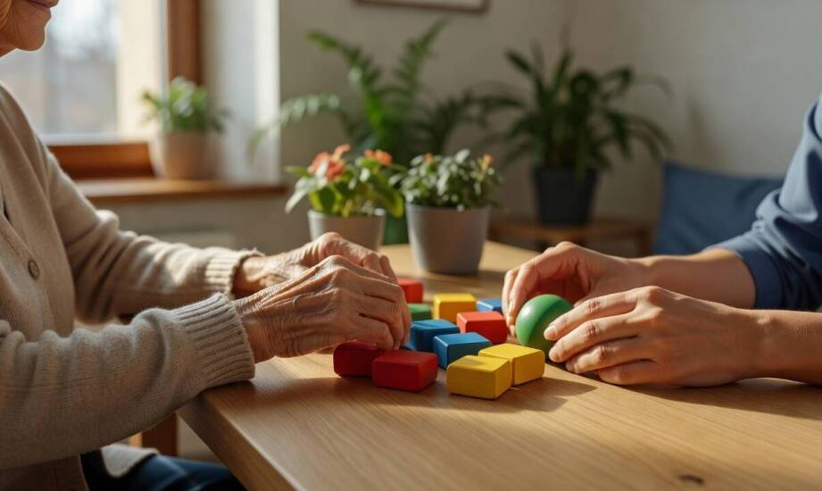 Rehabilitacja geriatryczna i terapia zajęciowa — jak stymulować sprawność seniora z demencją w placówce opiekuńczej