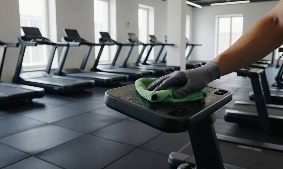 Specyfika utrzymania czystości w klubach fitness — dlaczego protokoły sanitarne różnią się od standardów biurowych