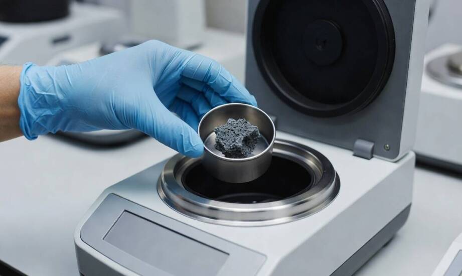 Pomiar gęstości rzeczywistej materiałów porowatych i proszków — mechanizm wypierania gazu w praktyce laboratoryjnej