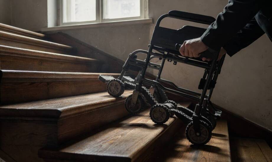 Geometria klatki schodowej a praca mechanizmu kołowego — kiedy mobilne urządzenia transportowe radzą sobie najlepiej