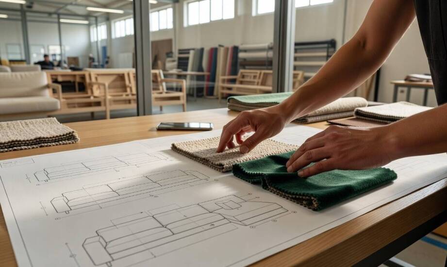 Jak przebiegają ustalenia techniczne z fabryką przy zamawianiu rozbudowanych kolekcji modułowych