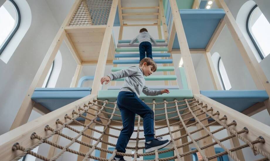 Wyjście klasowe poza szkołę — przebieg warsztatów edukacyjno-ruchowych w przestrzeni sali zabaw