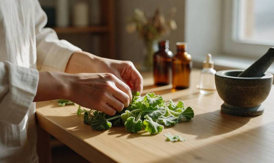 Rola geranium w regulacji przepływu Qi — jak wschodnia diagnostyka tłumaczy mechanizm tonizacji Yin