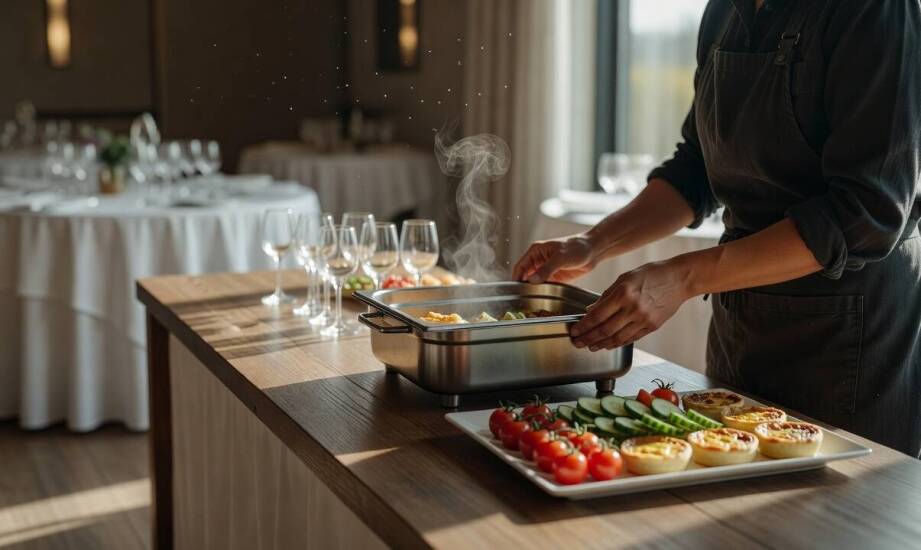 Dlaczego w cateringu okolicznościowym liczą się dowóz i moment podania, nie tylko menu