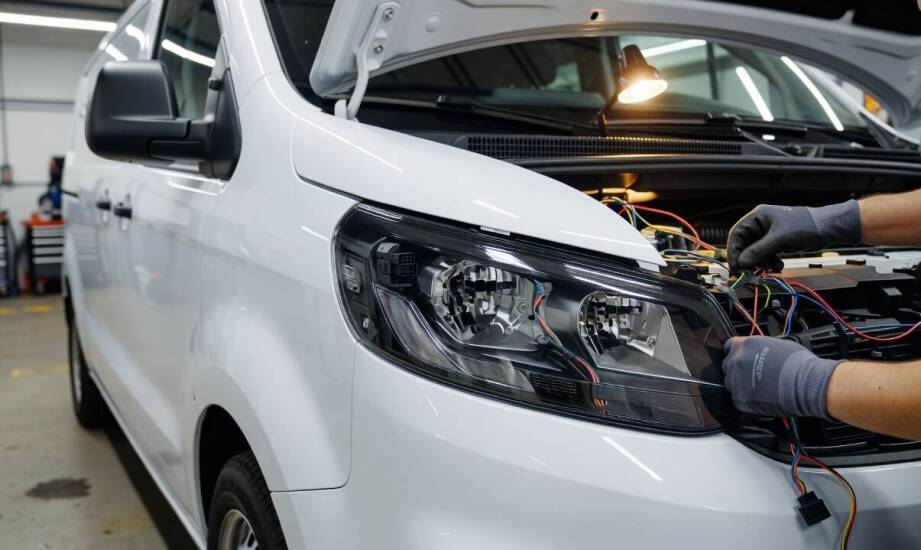 Jak poprawnie zidentyfikować i wymienić uszkodzony reflektor w poszczególnych generacjach Volkswagena Craftera