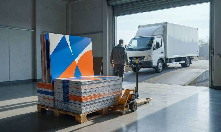 Logistyka materiałów POS — jak miejska lokalizacja produkcji ułatwia zaopatrywanie sieci handlowych