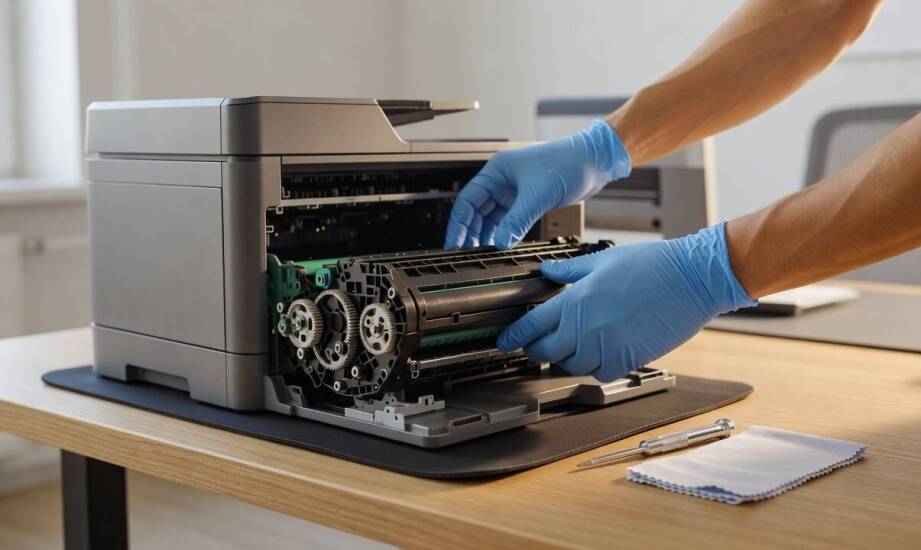 Od diagnozy do testu wydruku — jak przebiega naprawa drukarek Lexmark bezpośrednio u użytkownika