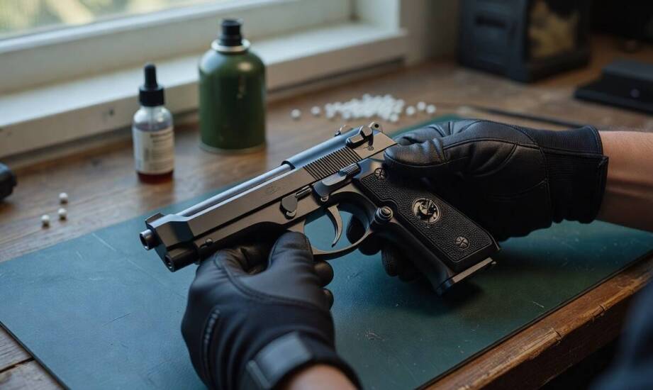 Replika Beretta M92 w rozgrywkach ASG — jak napęd i waga kulek wpływają na skuteczność pistoletu