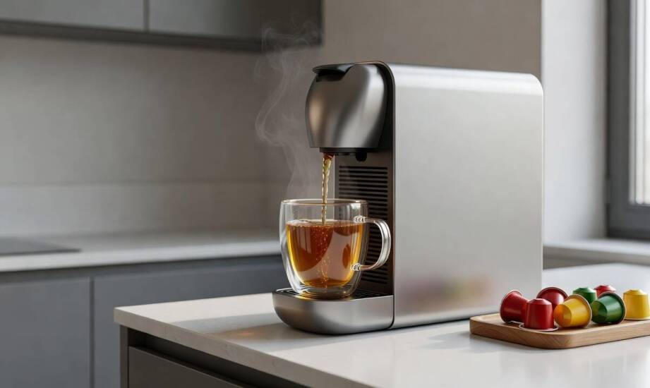 Parametry parzenia i wydajność herbaty w kapsułkach systemu Dolce Gusto w kontekście zaopatrzenia przestrzeni biurowej
