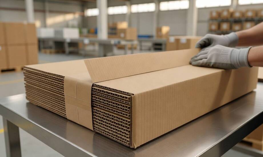 Parametry tektury dla największych przesyłek e-commerce — jak ograniczyć zgniatanie i reklamacje w wysyłce B2B