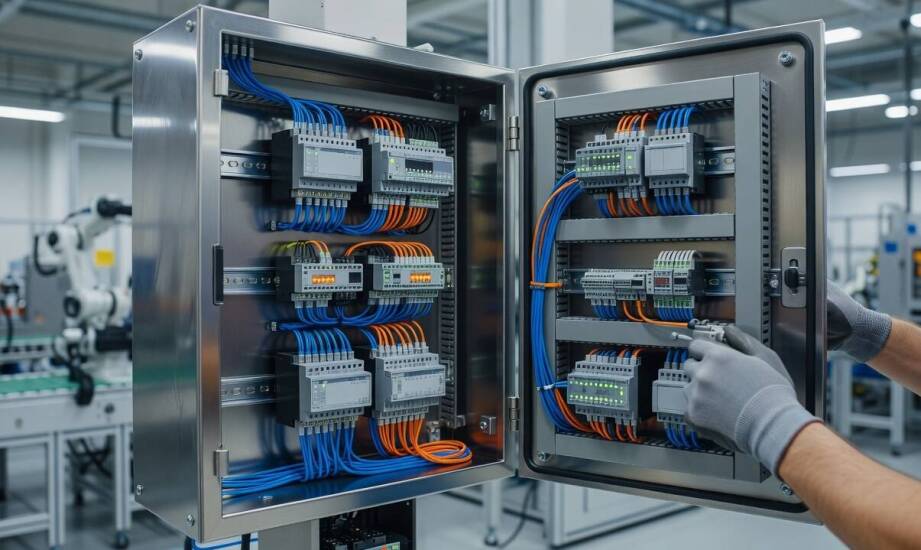 Od czujnika do szafy sterowniczej — funkcje urządzeń automatyki w zakładzie