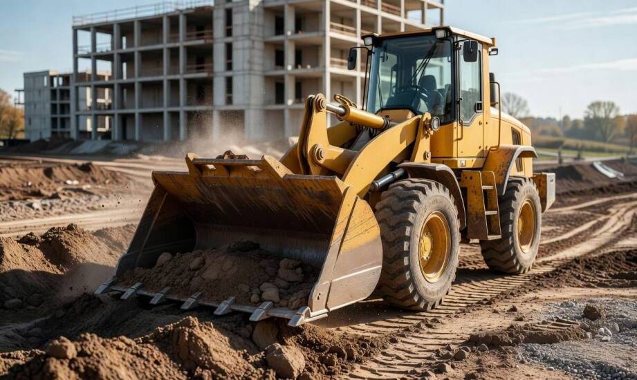 Jak udźwig, promień skrętu i siła wyrywająca używanej ładowarki wpływają na tempo prac ziemnych