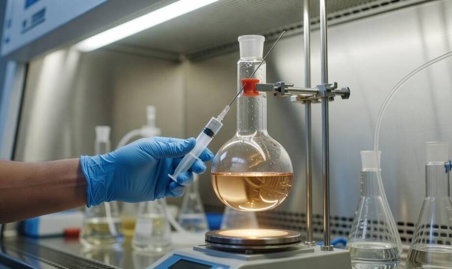 Wykorzystanie etanolanu potasu w środowisku bezwodnym podczas zaawansowanych syntez farmaceutycznych i biochemicznych