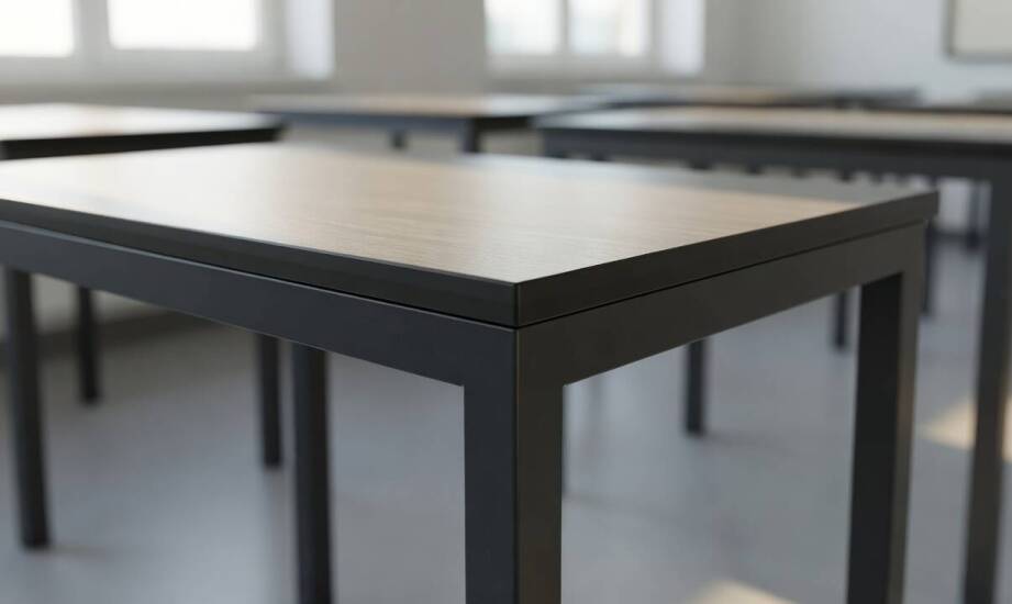 Odporność blatów i stabilność stelaży w pracowniach przedmiotowych — co warunkuje długą użyteczność mebli w klasie